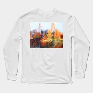 AUTUMN POND Long Sleeve T-Shirt